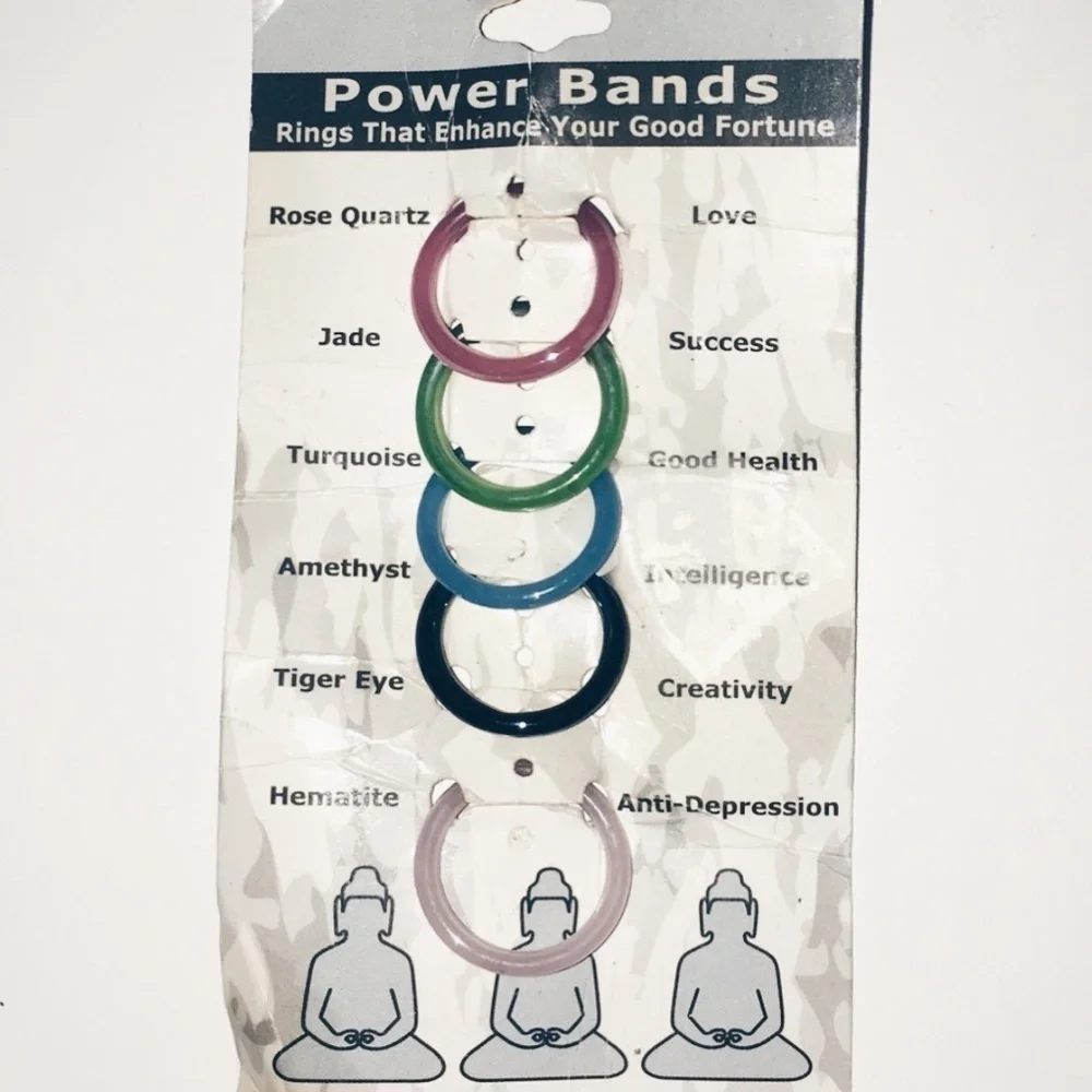 Power Band Rings That Enhance Good Fortune